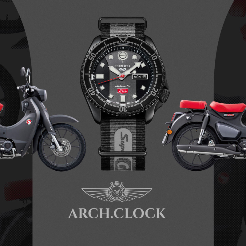 Годинник Seiko 5 SRPJ75K1 Sports Honda Super Cub Limited Edition, фото 11