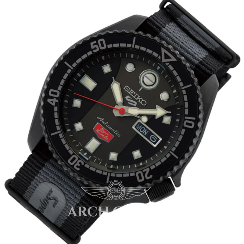 Годинник Seiko 5 SRPJ75K1 Sports Honda Super Cub Limited Edition, фото 2