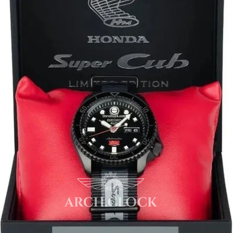 Годинник Seiko 5 SRPJ75K1 Sports Honda Super Cub Limited Edition, фото 15