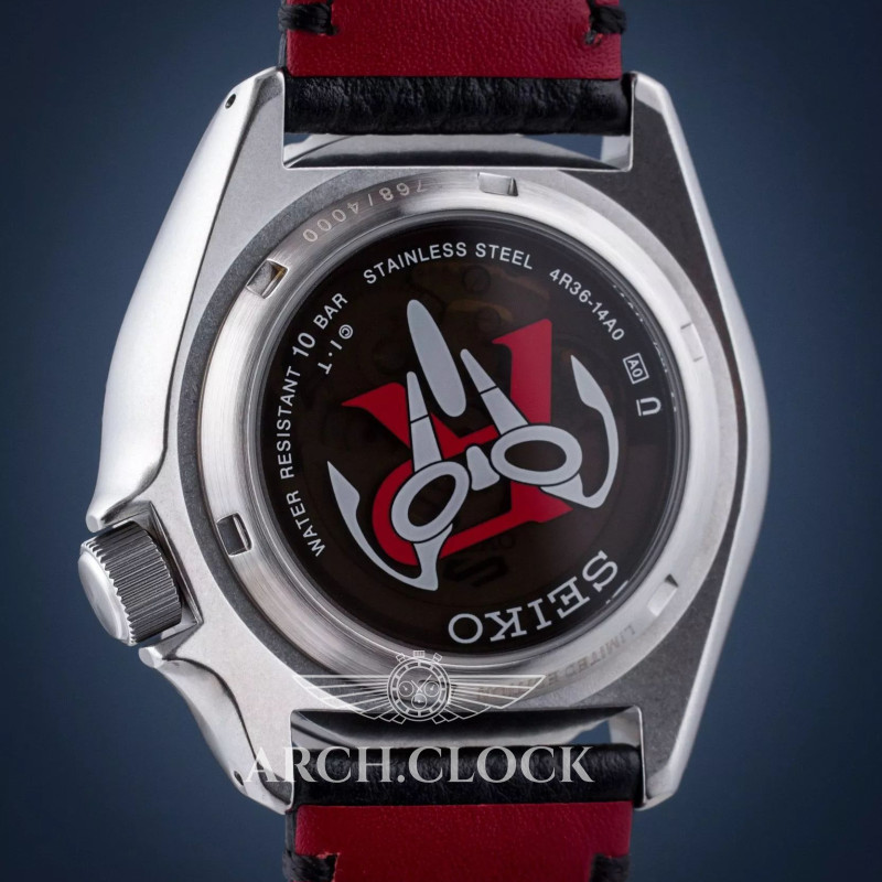 Годинник Seiko 5 Sports SRPJ91K1 Masked Rider Automatic Limited Edition, фото 22