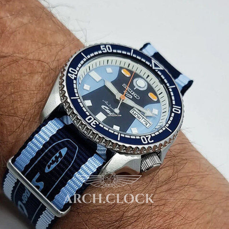 Годинник Seiko 5 SRPK37K1 Honda Super Cub Limited Edition, фото 3