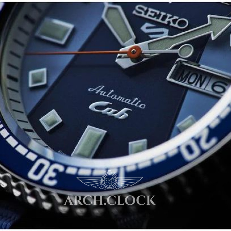 Годинник Seiko 5 SRPK37K1 Honda Super Cub Limited Edition, фото 6