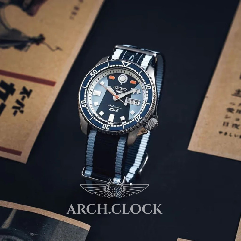 Годинник Seiko 5 SRPK37K1 Honda Super Cub Limited Edition, фото 12