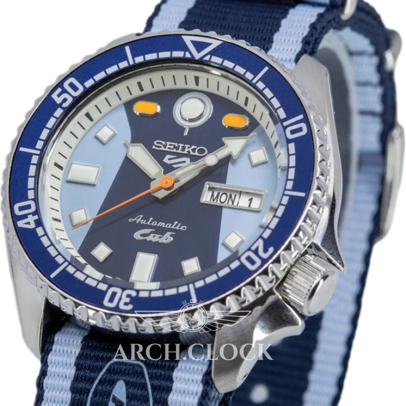 Годинник Seiko 5 SRPK37K1 Honda Super Cub Limited Edition, фото 15