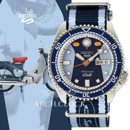 Seiko 5 SRPK37K1 Honda Super Cub Limited Edition