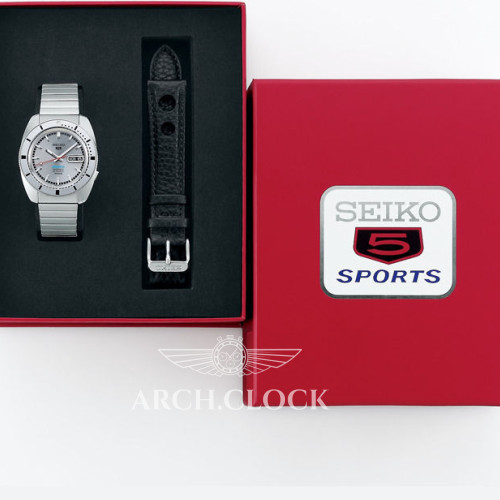 Seiko 5 Sports SRPL03K1 ASH BLUE 1968 LIMITED EDITION Heritage