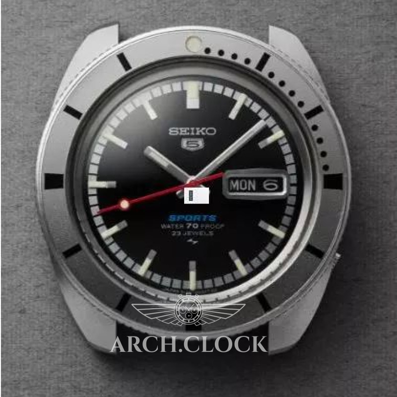 Годинник Seiko 5 Sports SRPL05K1 PEPPER BLACK 1968 LIMITED EDITION, фото 3