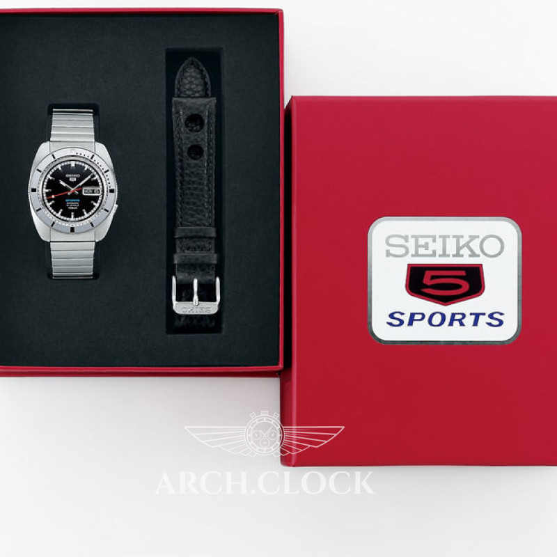Годинник Seiko 5 Sports SRPL05K1 PEPPER BLACK 1968 LIMITED EDITION, фото 6