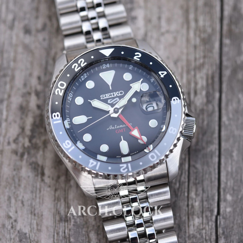 Часы Seiko 5 Sports SSK001K1 GMT Automatic, фото 5