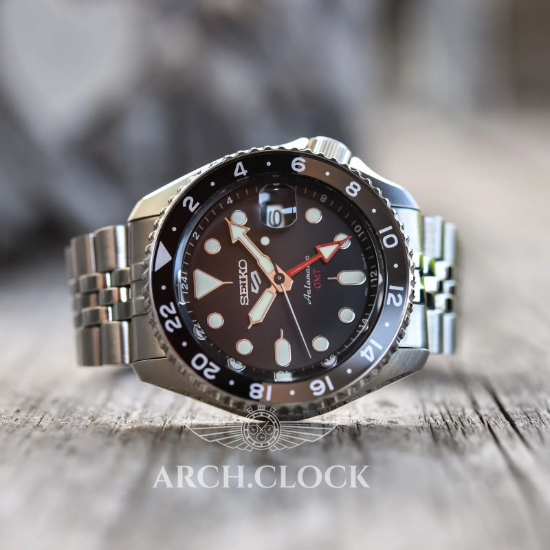 Часы Seiko 5 Sports SSK001K1 GMT Automatic, фото 6