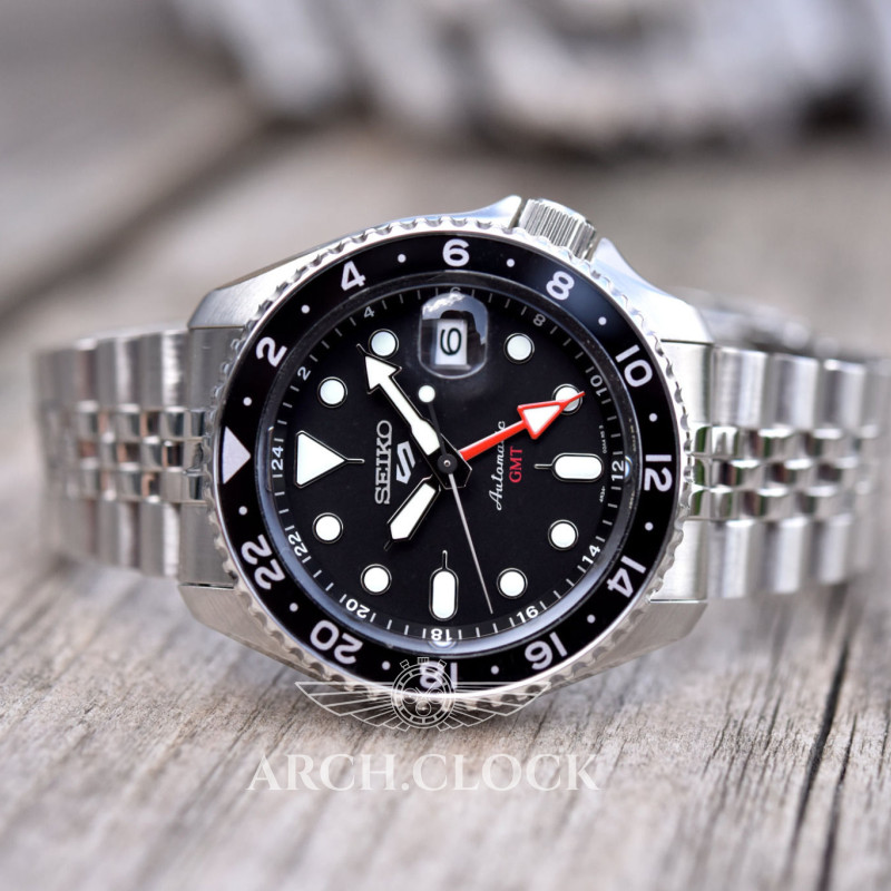 Часы Seiko 5 Sports SSK001K1 GMT Automatic, фото 7