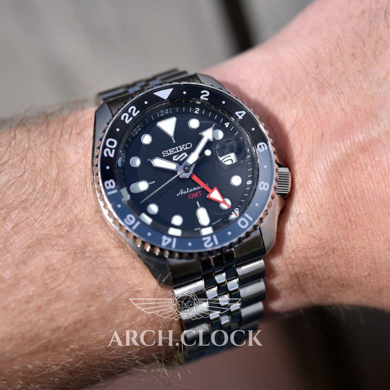 Часы Seiko 5 Sports SSK001K1 GMT Automatic, фото 9