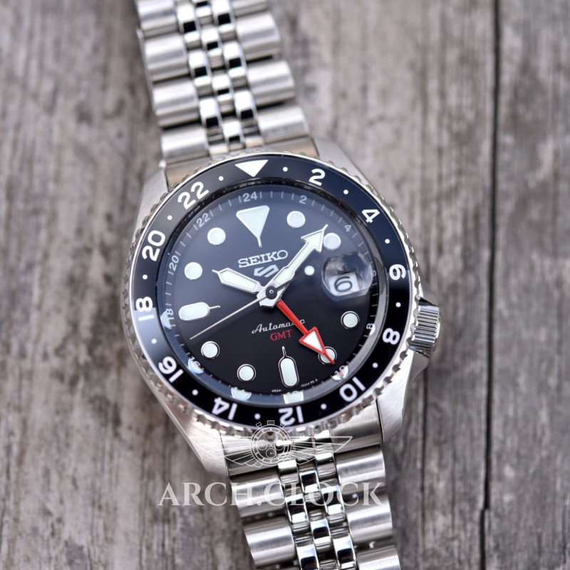 Часы Seiko 5 Sports SSK001K1 GMT Automatic, фото 11