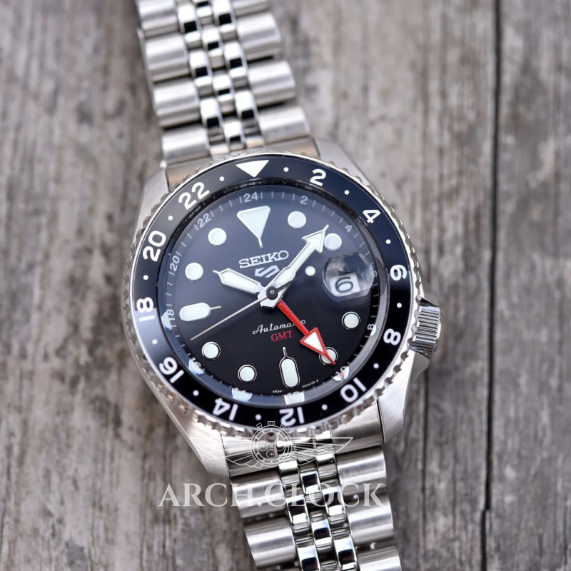 Часы Seiko 5 Sports SSK001K1 GMT Automatic, фото 10