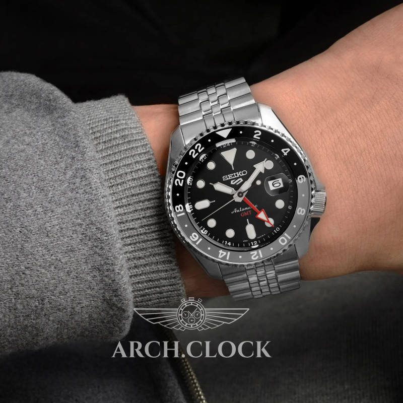 Часы Seiko 5 Sports SSK001K1 GMT Automatic, фото 4
