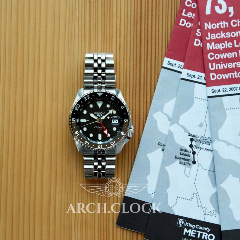 Часы Seiko 5 Sports SSK001K1 GMT Automatic, фото 16