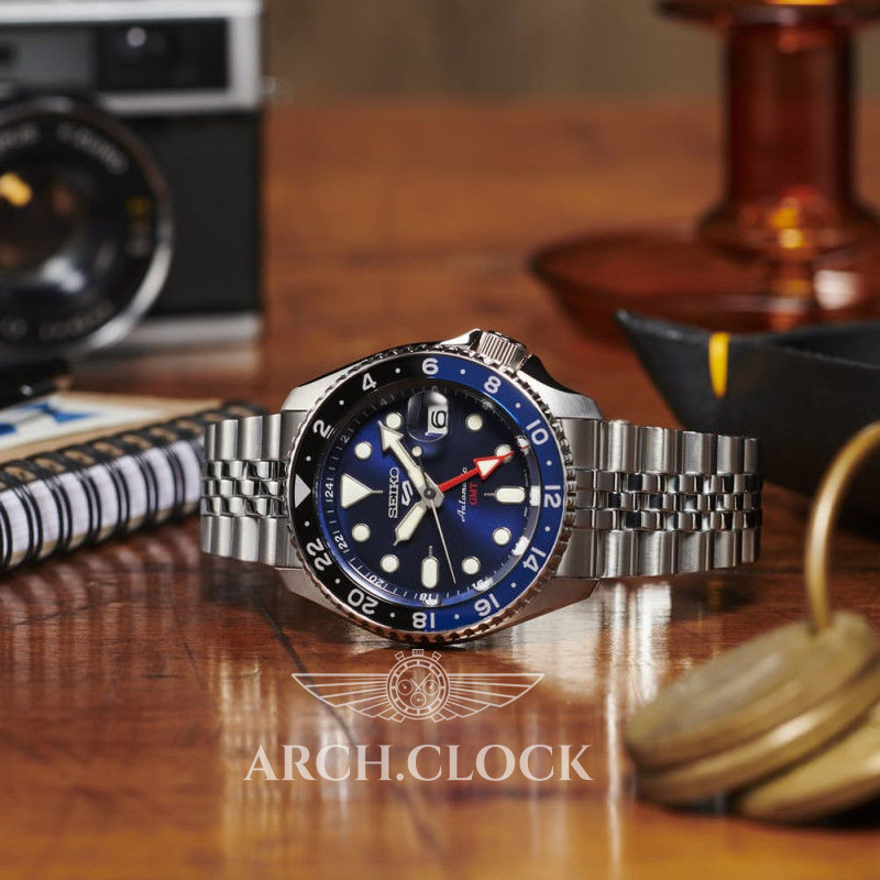 Годинник Seiko 5 Sports SSK003K1 GMT Automatic, фото 6