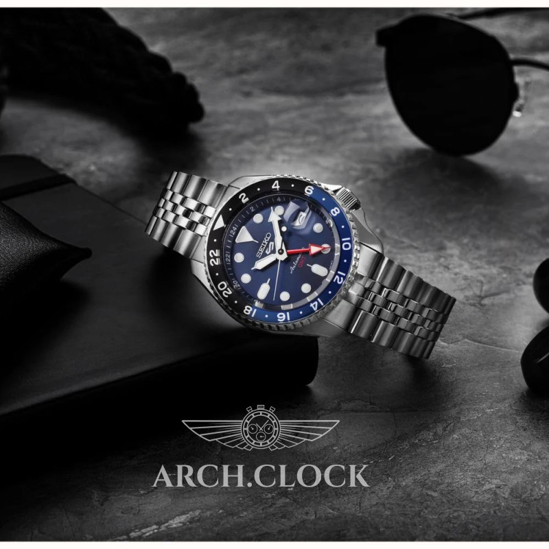 Годинник Seiko 5 Sports SSK003K1 GMT Automatic, фото 9