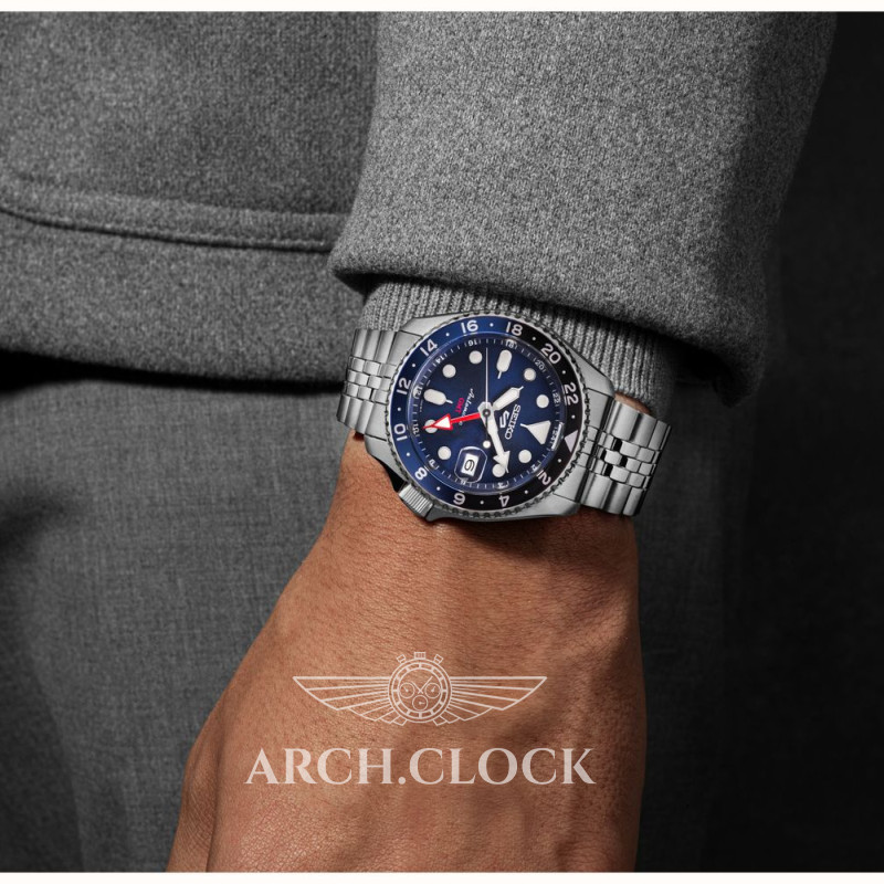 Годинник Seiko 5 Sports SSK003K1 GMT Automatic, фото 4