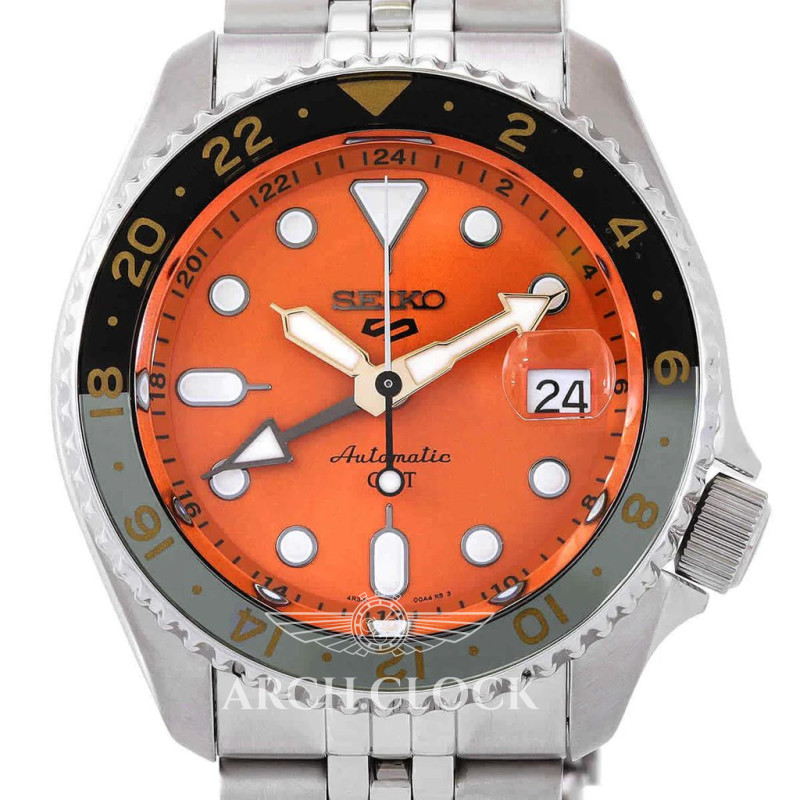 Годинник Seiko 5 Sports SSK005K1 GMT Automatic, фото 7