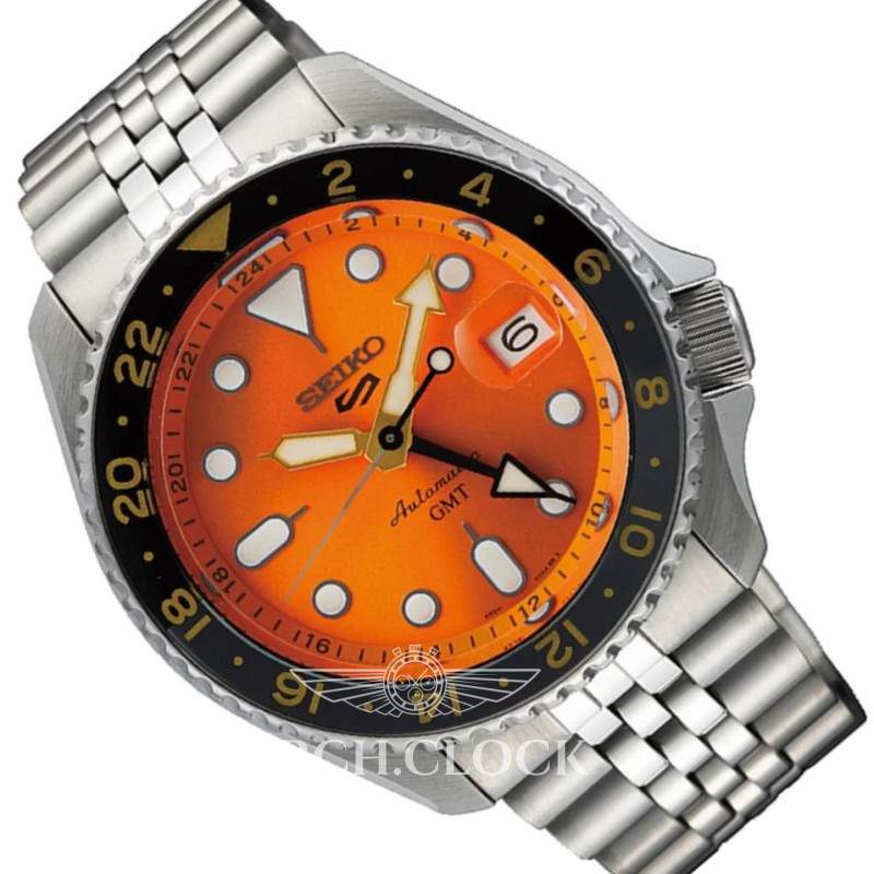 Годинник Seiko 5 Sports SSK005K1 GMT Automatic, фото 9