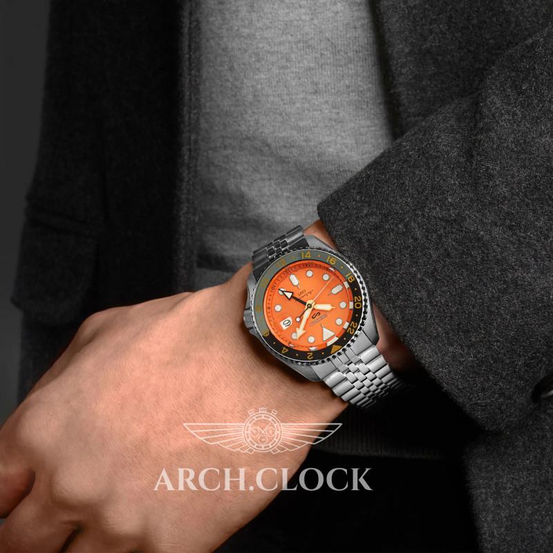 Годинник Seiko 5 Sports SSK005K1 GMT Automatic, фото 11