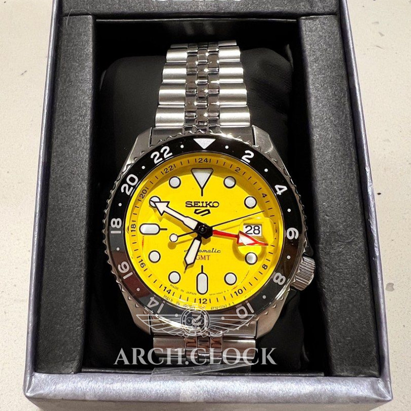 Годинник Seiko 5 Sports SSK017J1 GMT Automatic MADE IN JAPAN, фото 9