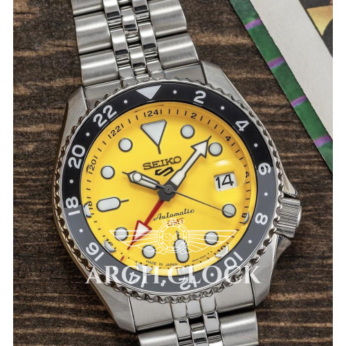 Seiko 5 Sports SSK017J1 GMT Automatic MADE IN JAPAN