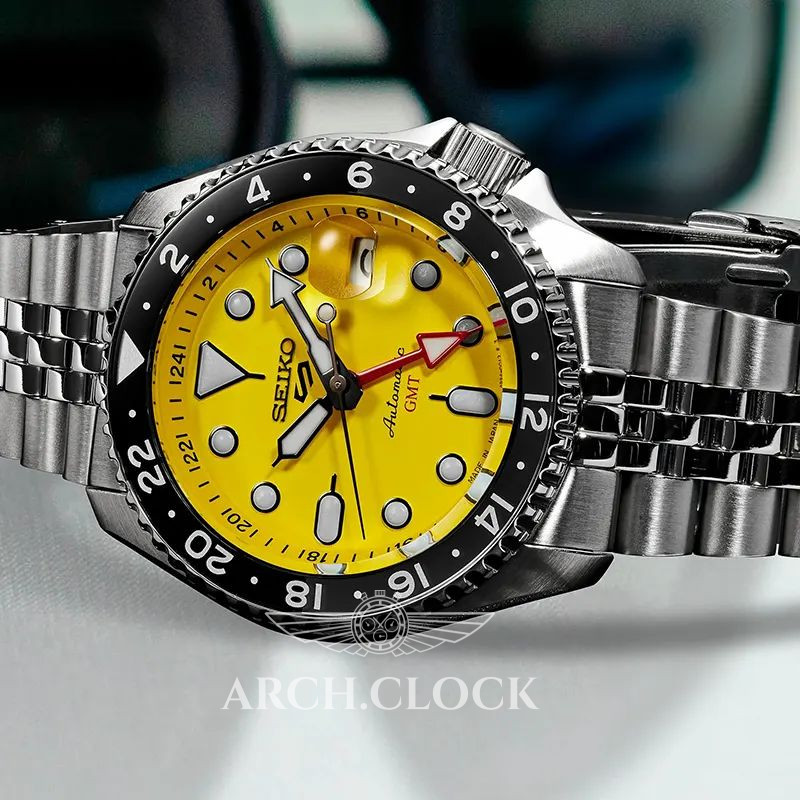 Годинник Seiko 5 Sports SSK017J1 GMT Automatic MADE IN JAPAN, фото 7