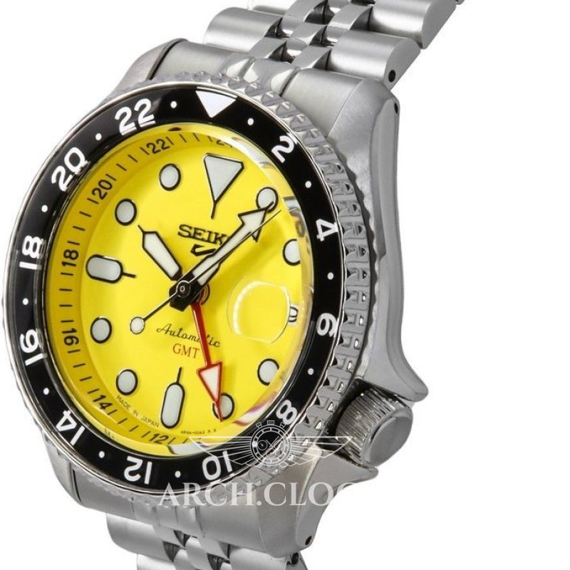 Годинник Seiko 5 Sports SSK017J1 GMT Automatic MADE IN JAPAN, фото 8