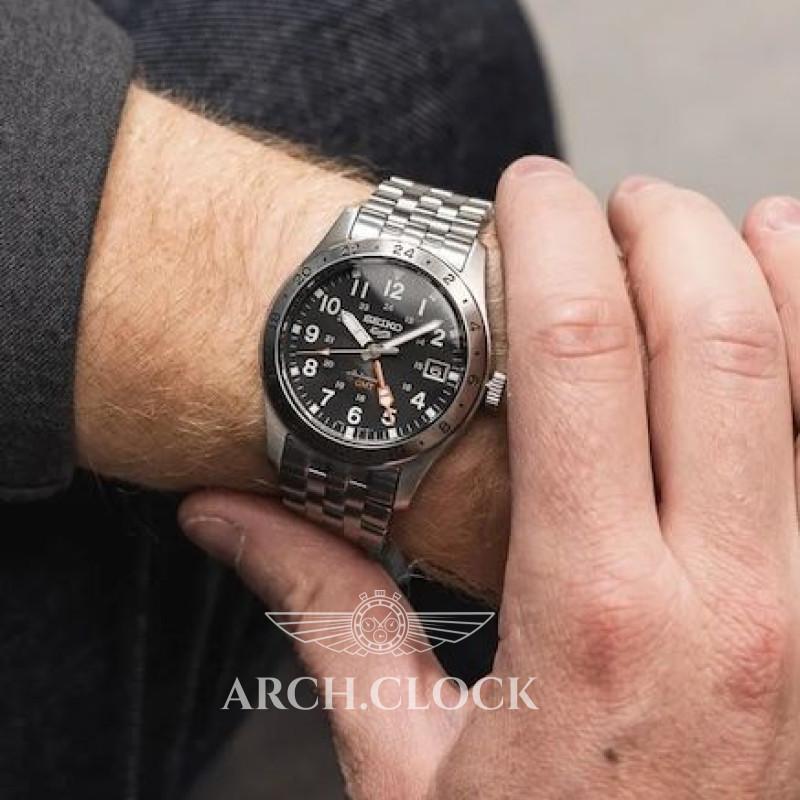 Годинник SEIKO 5 SPORTS FIELD GMT SSK023K1, фото 2