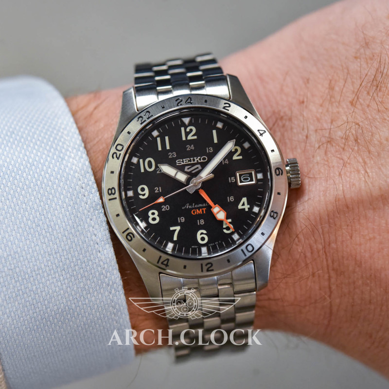 Годинник SEIKO 5 SPORTS FIELD GMT SSK023K1, фото 10