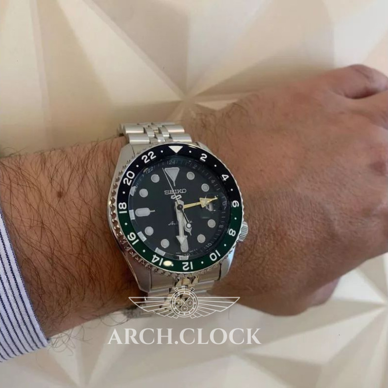 Годинник Seiko 5 Sports SSK035K1 GMT Automatic, фото 7