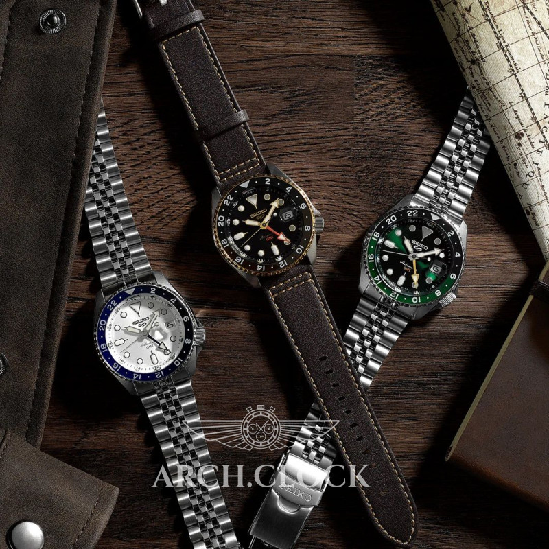 Годинник Seiko 5 Sports SSK036K1 GMT Automatic, фото 7