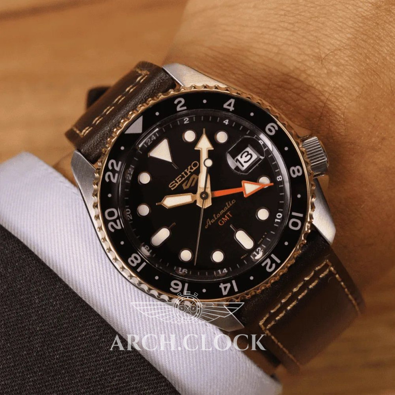 Годинник Seiko 5 Sports SSK036K1 GMT Automatic, фото 2