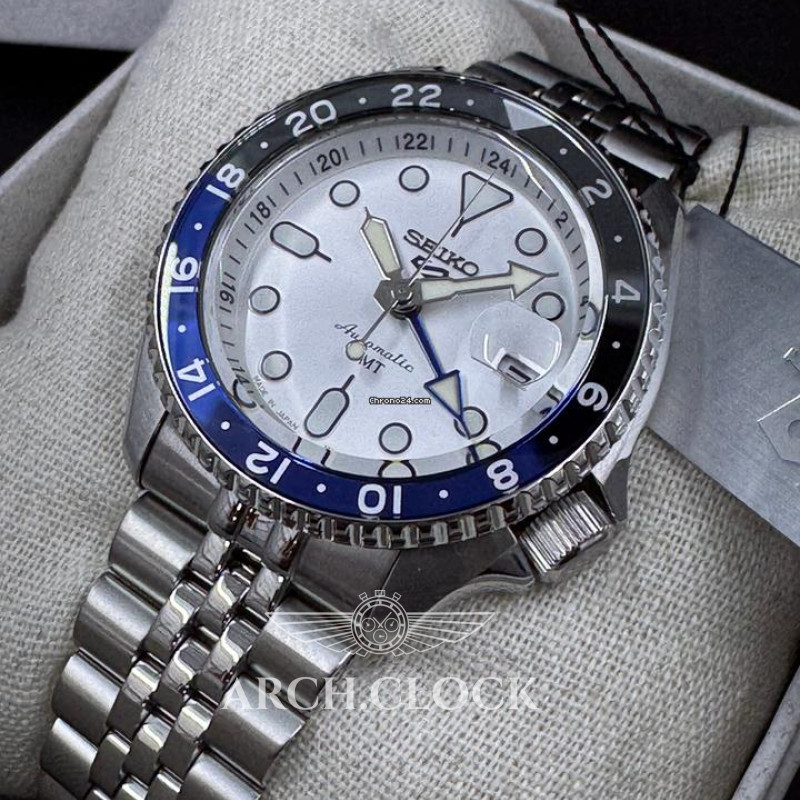 Годинник Seiko 5 Sports SSK033K1 GMT Automatic, фото 4