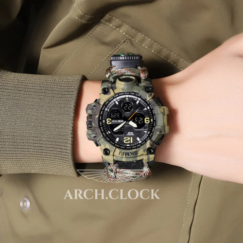 Skmei 1155B CMGN Camo Green