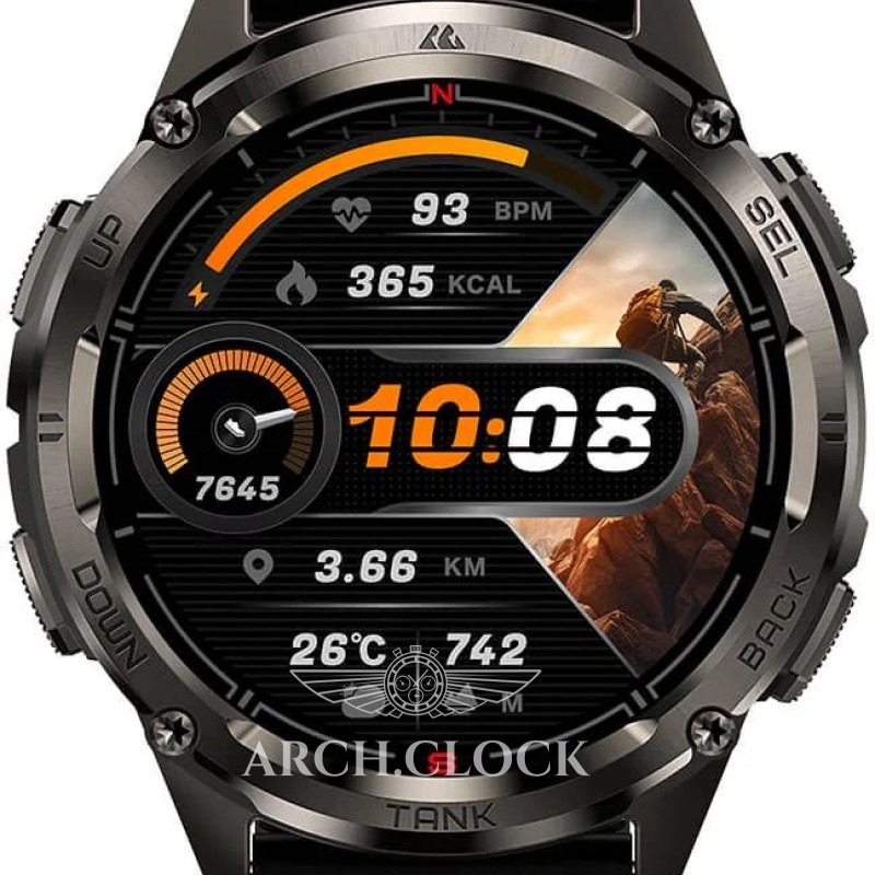 Годинник Kospet Tank T3 ULTRA 2 Black НОВИНКА, фото 16