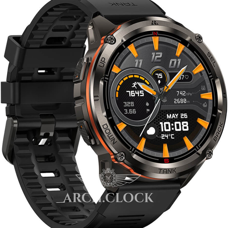Годинник Kospet Tank T3 ULTRA 2 Black НОВИНКА, фото 14