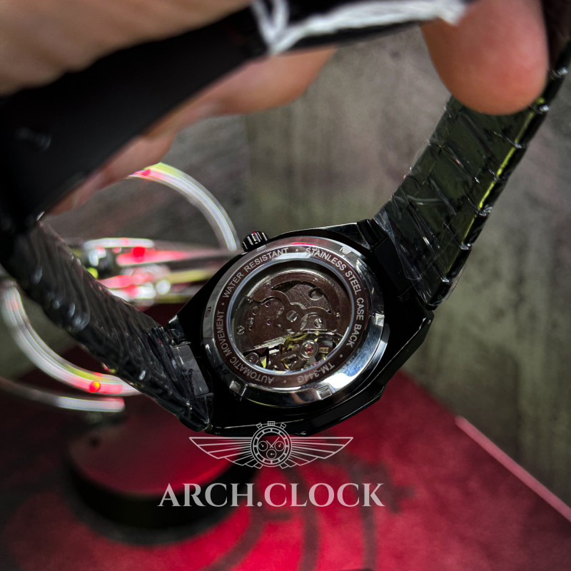 Годинник Gusto Skeleton Black, фото 3