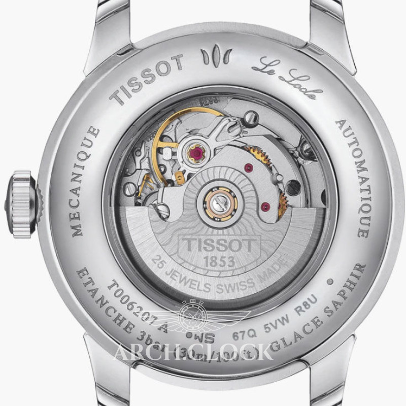 Годинник Tissot LE LOCLE T006.207.11.126.00 Automatic 30m DIAMONDS, фото 6
