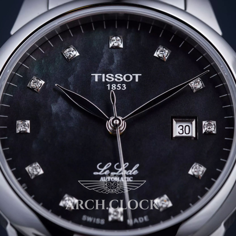 Годинник Tissot LE LOCLE T006.207.11.126.00 Automatic 30m DIAMONDS, фото 4