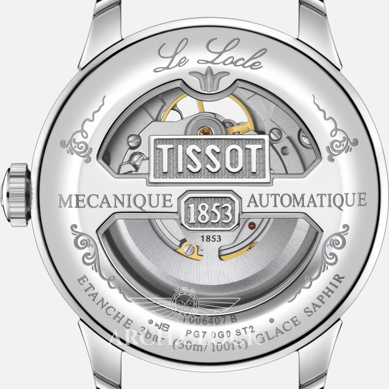 Годинник TISSOT CHEMIN DES TOURELLES POWERMATIC 80 39MM T006.407.11.033.02, фото 6
