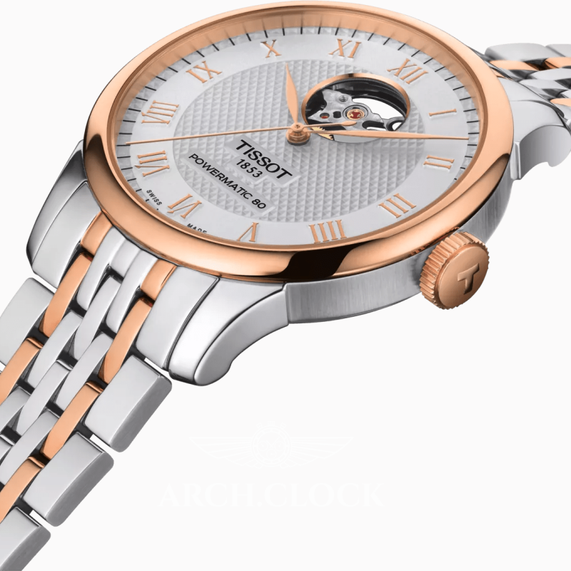 Годинник TISSOT LE LOCLE POWERMATIC 80 OPEN HEART T006.407.22.033.02, фото 7