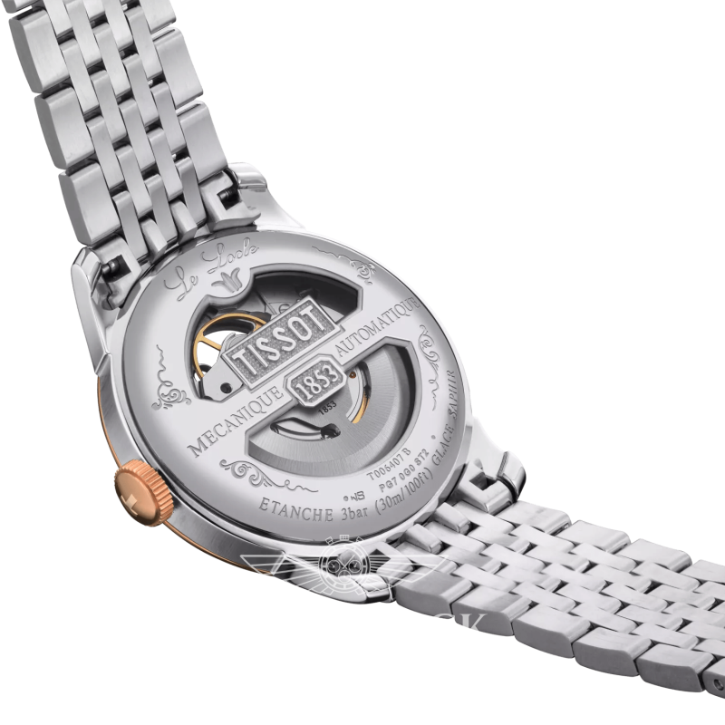 Годинник TISSOT LE LOCLE POWERMATIC 80 OPEN HEART T006.407.22.033.02, фото 5