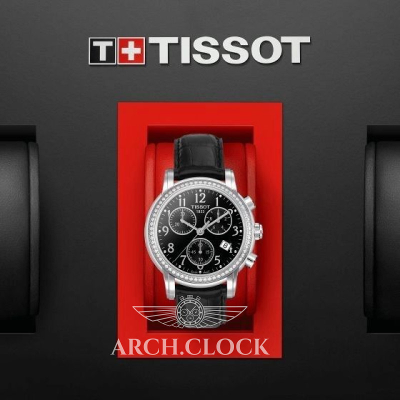 Годинник Tissot Dressport T0502171605201 Diamond 100m, фото 7