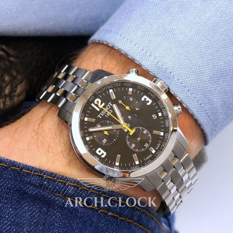 Годинник TISSOT PRC 200 CHRONOGRAPH T055.417.11.057.00, фото 12