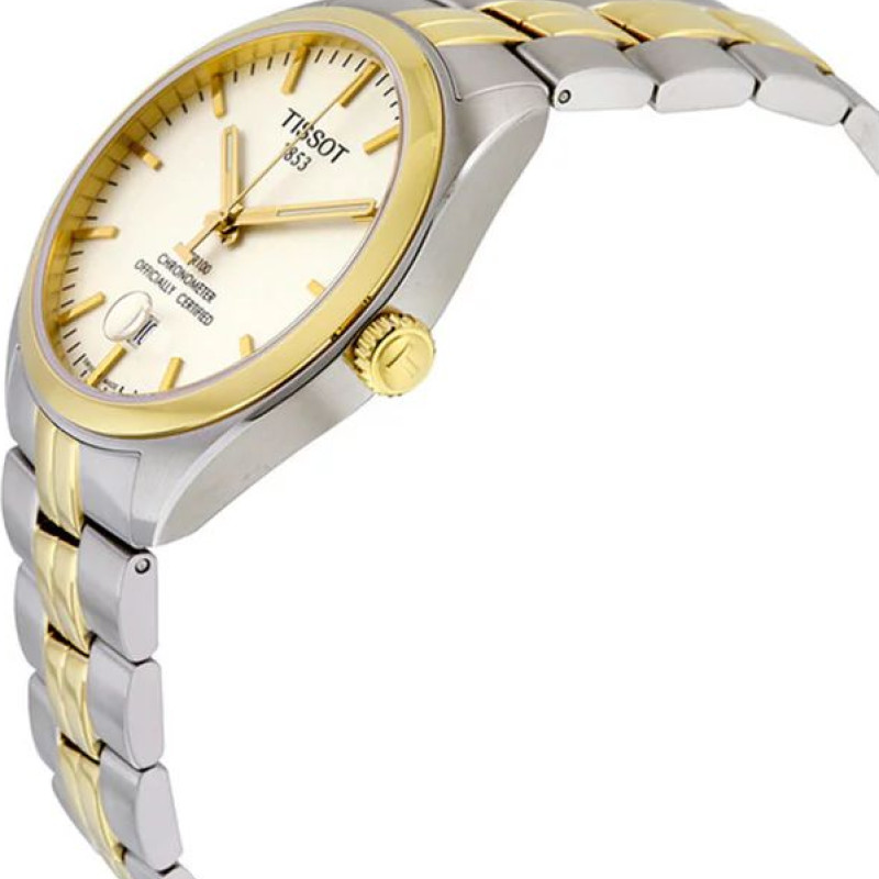 Годинник Tissot T-CLASSIC T101.210.22.031.01 Quartz Bicolor 100m, фото 6