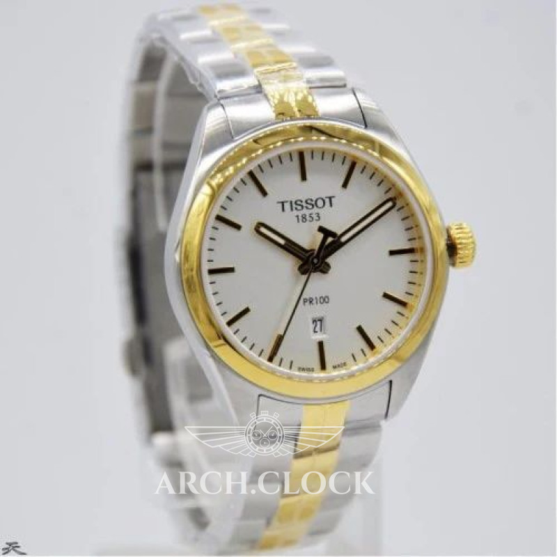 Годинник Tissot T-CLASSIC T101.210.22.031.01 Quartz Bicolor 100m, фото 7