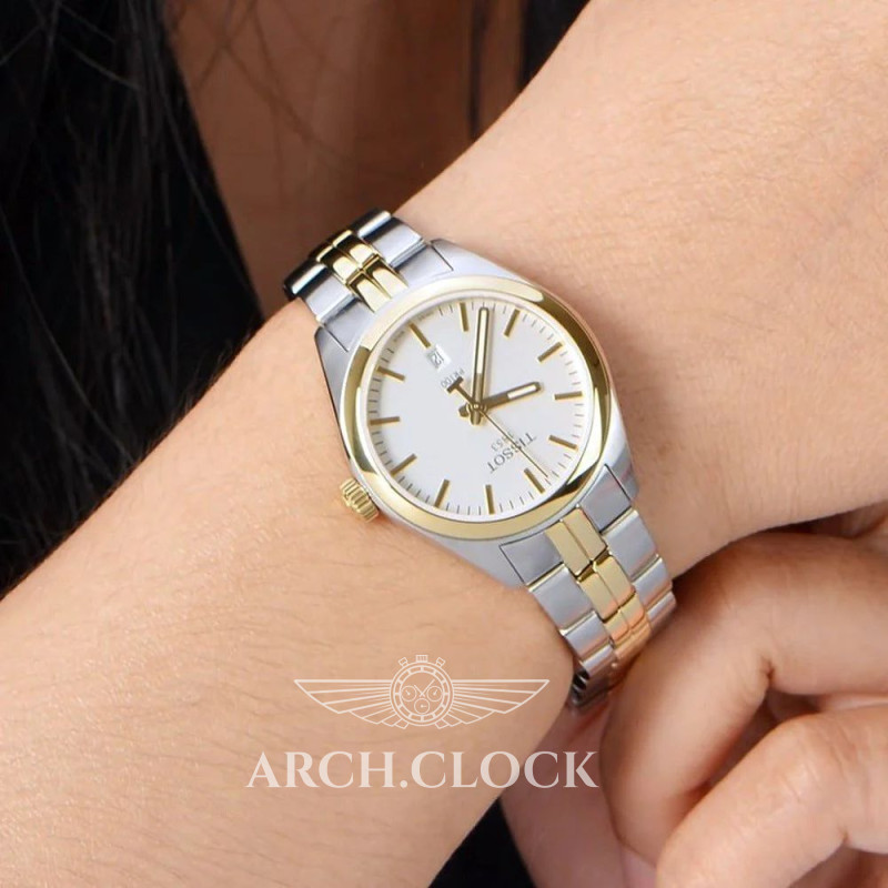 Годинник Tissot T-CLASSIC T101.210.22.031.01 Quartz Bicolor 100m, фото 3